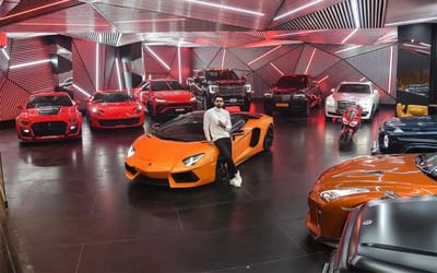 Man owns India’s most expensive supercar, as well as 3 Ferraris, 2 Lamborghinis, and 2 Rolls-Royces