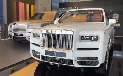 The world’s most expensive model car is a $40K replica Rolls-Royce Cullinan that took 450 hours to make