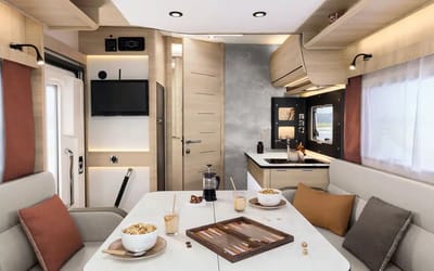 This compact motorhome has a very surprising feature given its size