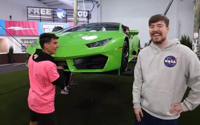 Man who won a $300,000 Lamborghini from MrBeast shares what he did as soon as he received the supercar