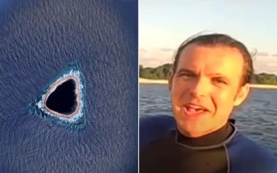 Diver shares the truth about mysterious hollow island blacked out on Google Maps