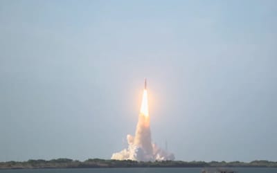 NASA astronaut comments on 'great view' after blasting off on Artemis II mission