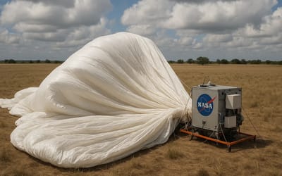 NASA balloon studying black holes crash lands in Texas field after launching in New Mexico