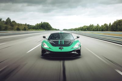 Mate Rimac is happy now he's just broken every acceleration record there is to break with the Rimac Nevera R