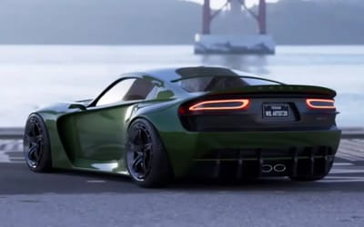 Dodge Viper concept with fangs is begging to be brought to life