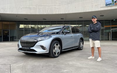 The new Maybach EQS SUV is first class on four wheels