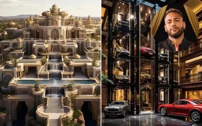 Inside the mind-blowing $195m concept mansion designed for Neymar