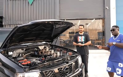 YouTuber drives a Nissan Patrol that packs five turbos, more than a Bugatti