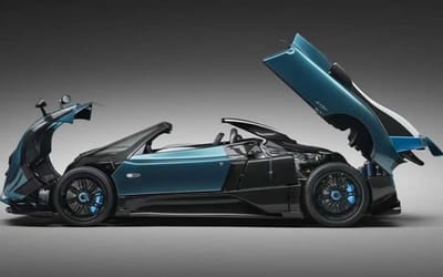 Pagani has unveiled the world's first and only jet-inspired Zonda supercar