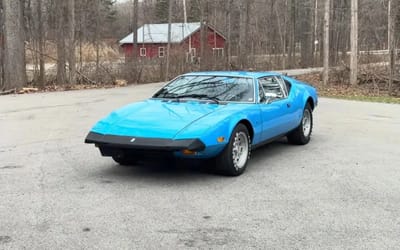 One-owner 1974 Ford sports car emerges from four decades of storage looking like it’s been frozen in time