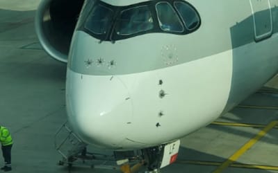 Those strange whiskers on a plane’s nose are actually a crucial element of aviation