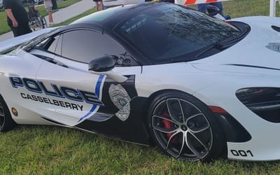 Florida cops add a McLaren 720S supercar to their fleet in a move the Dubai police would be proud of