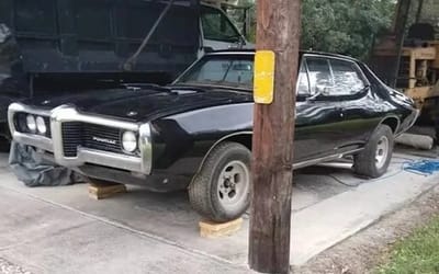 Owner selling Pontiac GTO sitting in an open Florida shed – and it’s hiding a cool secret