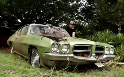 This 1972 Pontiac LeMans spent 20 years sat but it’s now being revived