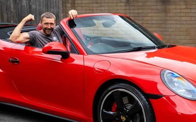 Man wins $102K Porsche 911 but decides to make selfless choice to help his family