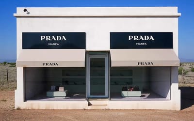 A bizarre fake Prada store in the middle of the desert has become a Texas landmark