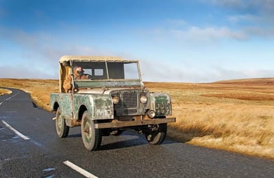 The first-ever Land Rover was abandoned for years but then went on a huge adventure