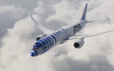 Airline ANA's iconic R2-D2 Star Wars Boeing 787 has taken its final flight after 10 years