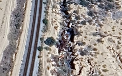 US man searching for mysterious Google Earth objects in the desert finds it's actually a load of cars