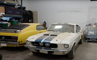 A secret warehouse that was hidden to the public had rare Ford Mustangs and Shelbys inside