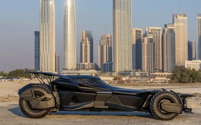 This real-world Batmobile just sold for $270,000 on SBX Cars