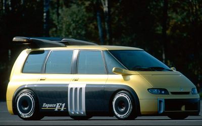 Renault created a wild one-off 193mph Espace F1 people carrier