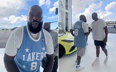 Watch Rick Ross delay take-off in his ‘$5 billion’ jet for incredible reason