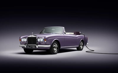 This Rolls-Royce Corniche looks vintage but hides a modern 300-mile EV powertrain