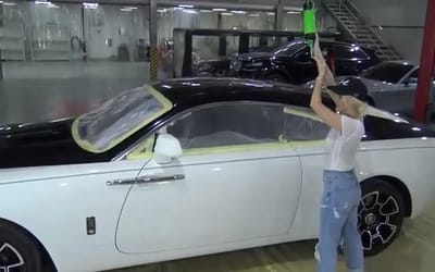 Supercar Blondie gave her Rolls-Royce a ‘never done before’ paint job