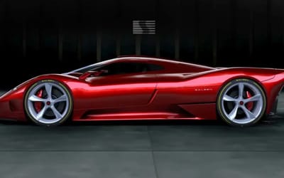 American supercar maker returns with a promising new model and you can even help design it