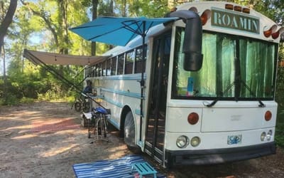 Someone turned this Florida school bus into an RV and it's the coolest thing we have seen