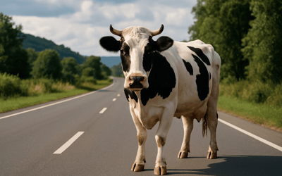 US state with the friendliest drivers happens to also have more cows than people