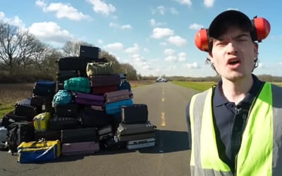 Man buys 100 lost suitcases from airport and returns them to their owners