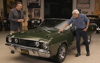 Jay Leno drives rare 1968 Dodge Dart GTS from Mannix and says it feels like a modern car until you hit a tree