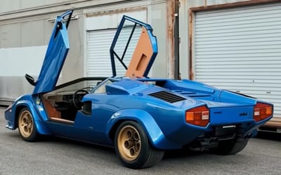 Rare Lamborghini Countach missing from the automotive world for over 30 years has been found in Japan looking like it did when it left the factory