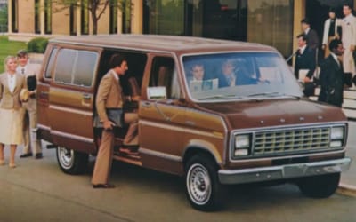 This 1984 Ford Club Wagon was America’s favorite road trip van before the SUV took over