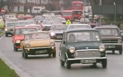 Resurfaced 1983 footage shows people's reactions to seatbelts becoming compulsory when driving