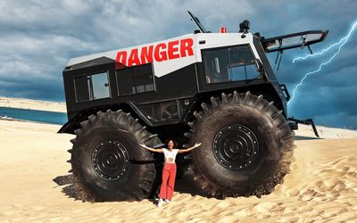 This Sherp truck is the most badass rescue vehicle in the world