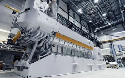The world’s largest cruise ships run on engines so huge they weigh over 240 tons each