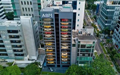 World’s most expensive vending machine in Singapore dispenses luxury cars