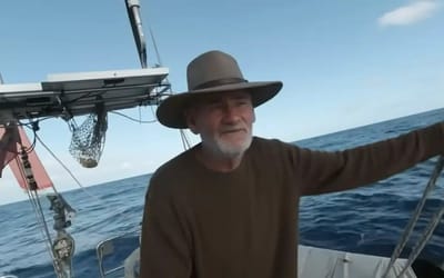 68-year-old sailor returns to Plymouth after solo nine year global voyage