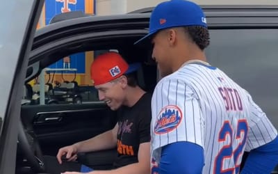 Mets player Brett Baty gave Juan Soto his No. 22 so Soto bought him a $92,000 Tahoe