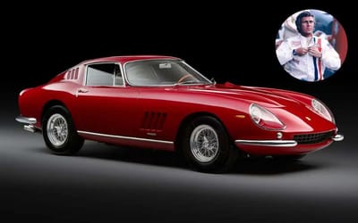 Steve McQueen’s Ferrari 275 GTB/4 is heading to auction