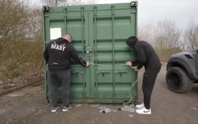 Eddie Hall spent $17K on mystery storage container and was floored to discover what was inside