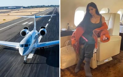 There’s one strict rule on Kim Kardashian’s private jet ‘Kim Air’ passengers must follow