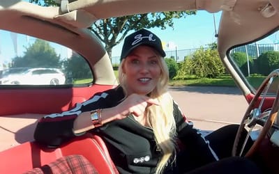 Supercar Blondie got her hands on world’s most expensive car that sold for over $140 million