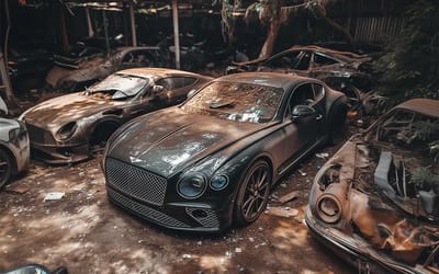 The reason untouched Bentleys and Porsches ended up in Chinese supercar graveyard has been revealed