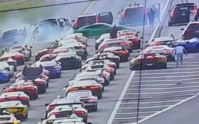 Florida cops impound several supercars after a ‘street takeover’ on a busy highway