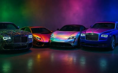 9 supercar paint finishes that will make you question your eyes