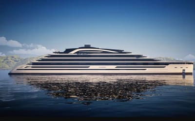 Check out this stunning superyacht – designed for the world’s wealthiest and bigger than the Titanic 